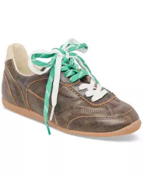 Женские кроссовки Laini Contrast на шнуровке с низким профилем Dolce Vita, серый