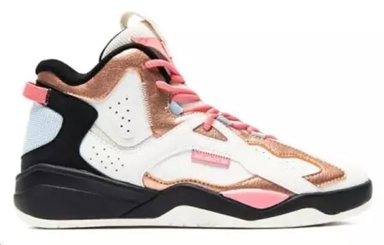 Женские кроссовки Lifestyle High-Top черного/розового цвета 361°