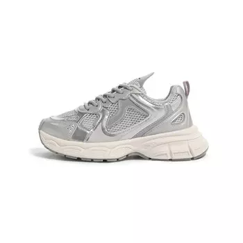 Женские кроссовки Lifestyle Low-Top белого/бежевого/серого цвета Miiracer