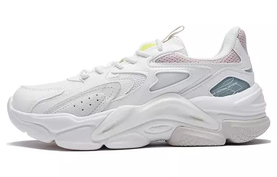 Женские кроссовки Lifestyle Low-Top белого/голубого/розового цвета 361°