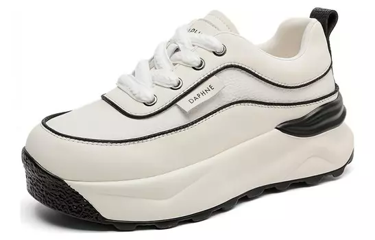 Женские кроссовки Lifestyle Low-Top бежевого/черного цвета Daphne