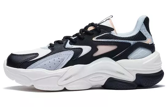 Женские кроссовки Lifestyle Low-Top черного/синего/розового цвета 361°