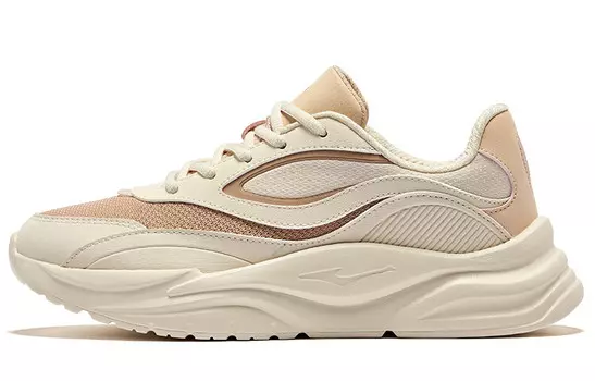 Женские кроссовки Lifestyle Low-Top Custard Grey Elk Brown Erke