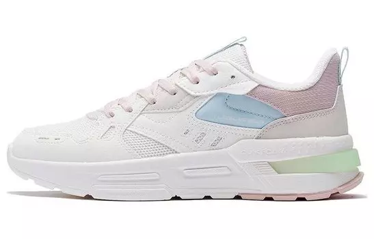 Женские кроссовки Lifestyle с низким верхом, белый/синий/розовый 361°