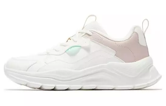 Женские кроссовки Lifestyle с низким верхом, белый/розовый 361°