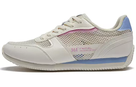 Женские кроссовки Lifestyle с низким верхом, белый/фиолетовый 361°