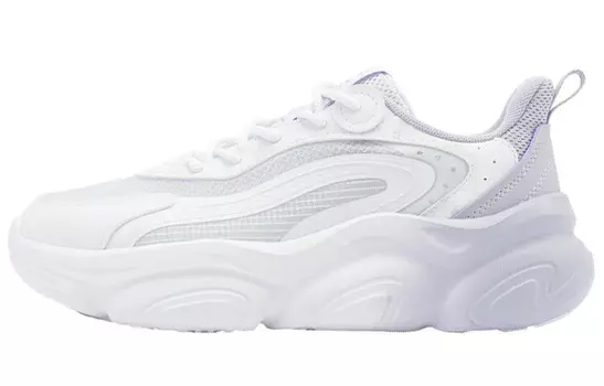 Женские кроссовки Lifestyle с низким верхом, белый/фиолетовый 361°