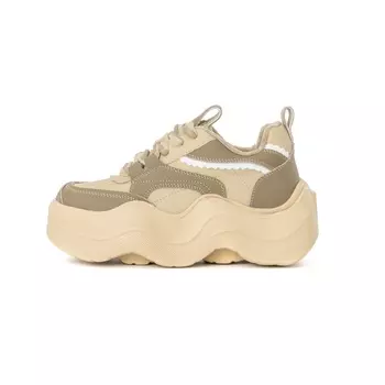 Женские кроссовки Lifestyle с низким верхом бежевого/коричневого цвета Aokang