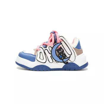 Женские кроссовки Lifestyle с низким верхом бежевого/синего цвета Karlie Keller