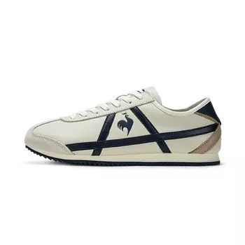 Женские кроссовки Lifestyle с низким верхом бежевого/синего цвета Le Coq Sportif