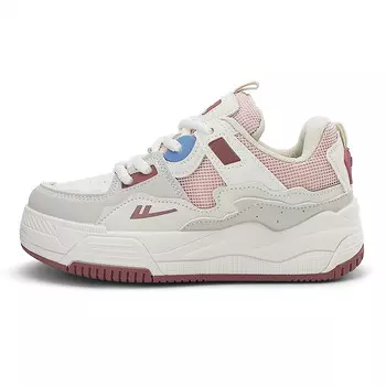 Женские кроссовки Lifestyle с низким верхом бежевого/розового цвета Warrior 1927