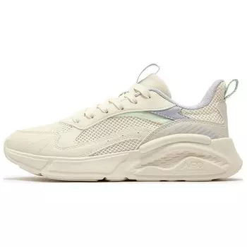 Женские кроссовки Lifestyle с низким верхом бежевого/фиолетового цвета 361°