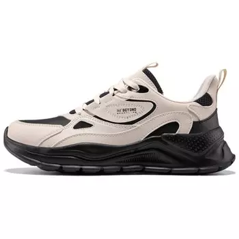 Женские кроссовки Lifestyle с низким верхом, цвет черный/овсяный молочный 361°