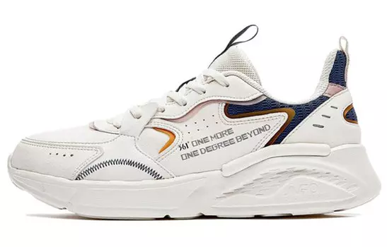 Женские кроссовки Lifestyle с низким верхом Feather White/industrial Blue 361°