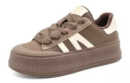 Женские кроссовки Lifestyle с низким верхом, коричневый Eblan