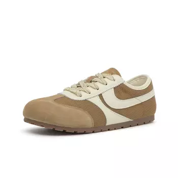 Женские кроссовки Lifestyle с низким верхом, коричневый Gemeiq