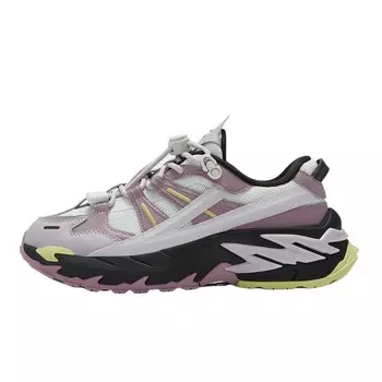 Женские кроссовки Lifestyle с низким верхом, серый/фиолетовый Fila Fusion