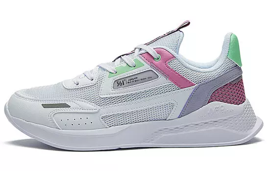 Женские кроссовки Lifestyle с низким верхом, серый/фиолетовый 361°