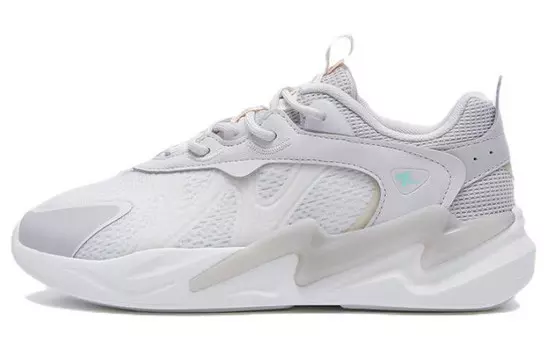 Женские кроссовки Lightning Lifestyle с низким верхом, светло-серый, конопляные, белый Xtep