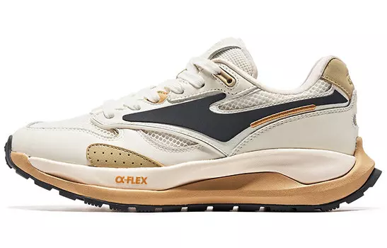 Женские кроссовки Lite Classic Lifestyle с низким верхом Oak Bud White/Carbon Gray Erke