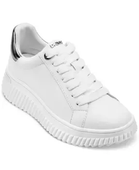 Женские кроссовки Lobeco на шнуровке с платформой DKNY, мультиколор