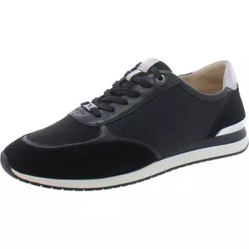 Женские кроссовки Lotus с мягкой подошвой и танкеткой, повседневные и модные Naturalizer, цвет black leather/fabric