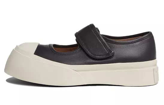 Женские кроссовки Mary Jane «Черные» Marni