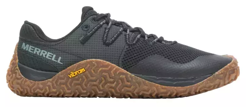 Женские кроссовки Merrell Trail Glove 7 для трейлраннинга, цвет Black/Gum