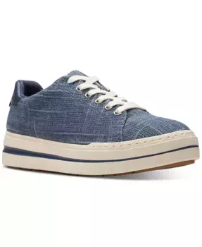 Женские кроссовки на платформе Cloudsteppers Audreigh Sun со шнуровкой Clarks, синий
