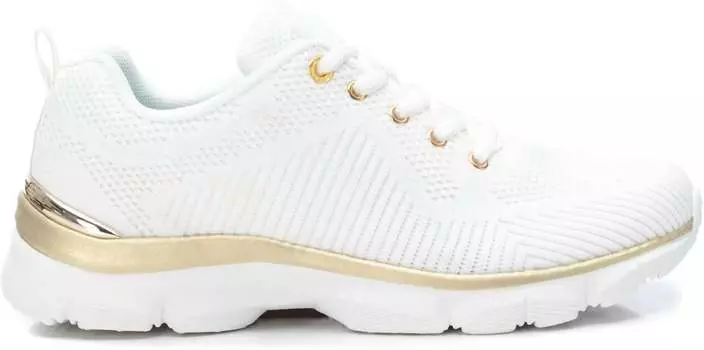 Женские кроссовки на шнуровке белого цвета Xti