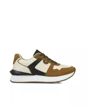 Женские кроссовки на шнуровке Menbur, коричневый