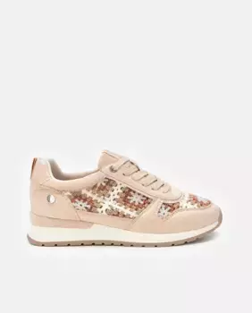 Женские кроссовки на шнуровке Refresh, бежевый