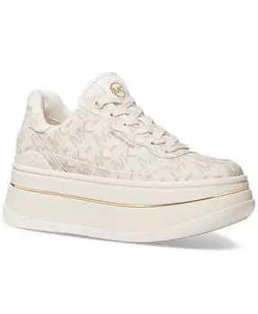 Женские кроссовки на шнуровке с логотипом Hayes Empire Michael Kors, бежевый