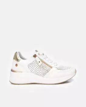 Женские кроссовки на шнуровке Xti, белый