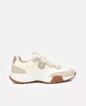 Женские кроссовки на шнуровке Xti, бежевый