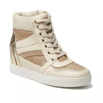Женские кроссовки на танкетке BCBGeneration Jansy, цвет Platino