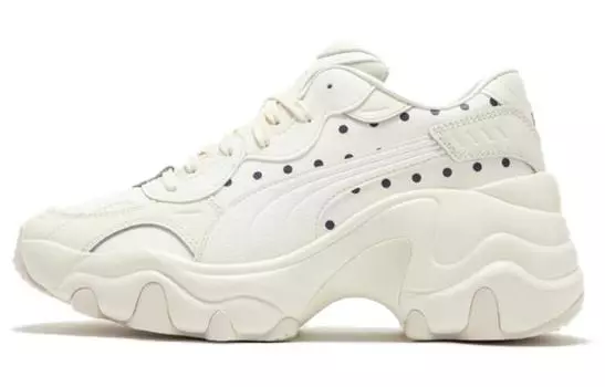 Женские кроссовки на танкетке Puma Pulsar на массивной танкетке, Off-white