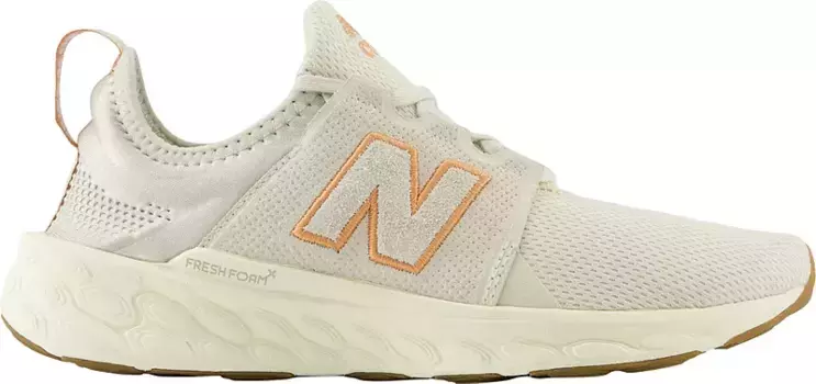 Женские кроссовки New Balance Fresh Foam X Cruz v3, цвет Sea Salt/Coral Glow