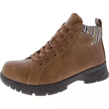 Женские кроссовки Nico Zipper Round Toe Shooties Easy Street, цвет tan