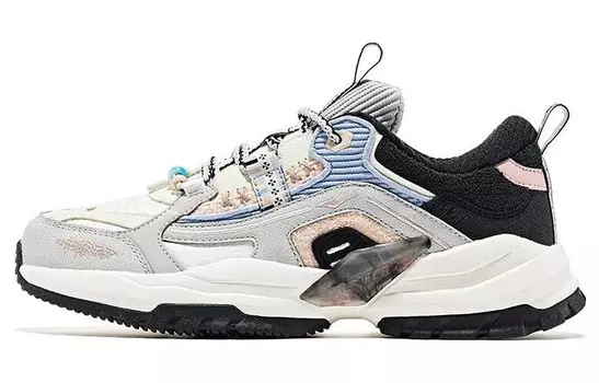 Женские кроссовки Nuanyang Lifestyle с низким верхом Cloud Gray/black Erke