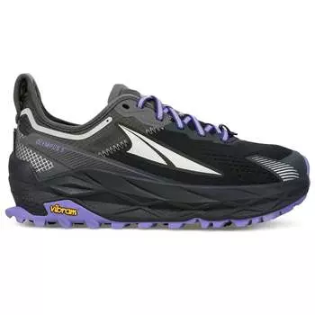 Женские кроссовки Olympus 5 Trail Running в черном/сером цвете ALTRA