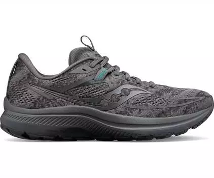 Женские кроссовки Omni 21 для бега по асфальту SAUCONY, цвет asphalt