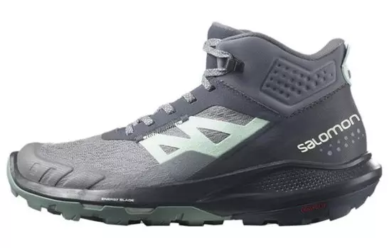 Женские кроссовки Outpulse Mid GORE-TEX 'Quiet Shade Ebony' Salomon