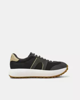 Женские кроссовки Pelotas Athens на шнуровке Camper, чёрный