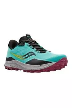 Женские кроссовки Peregrine 26 зеленого цвета SAUCONY