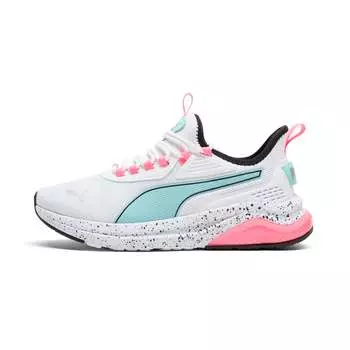 Женские кроссовки PUMA Amplifier Speckle, цвет white/safe lake/silver