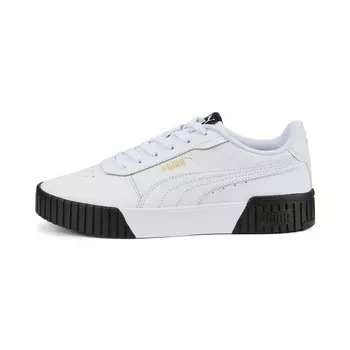 Женские кроссовки PUMA Carina 2.0, цвет White/White/Team Gold/Black