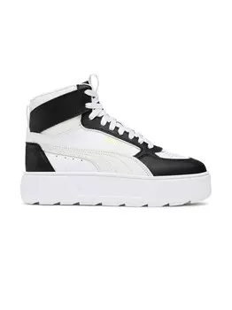 Женские кроссовки Puma Karmen Rebelle Mid, черный/белый