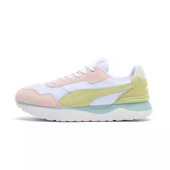 Женские кроссовки PUMA R78 Voyage Eucalyptus, цвет white/pistachio green/rose quartz
