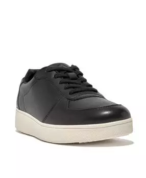 Женские кроссовки Rally с кожаными вставками FitFlop, черный